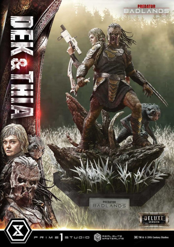 Predator Real Elite Masterline Statue 1/3 Badlands Dek & Thia Deluxe Version 87 cm 7