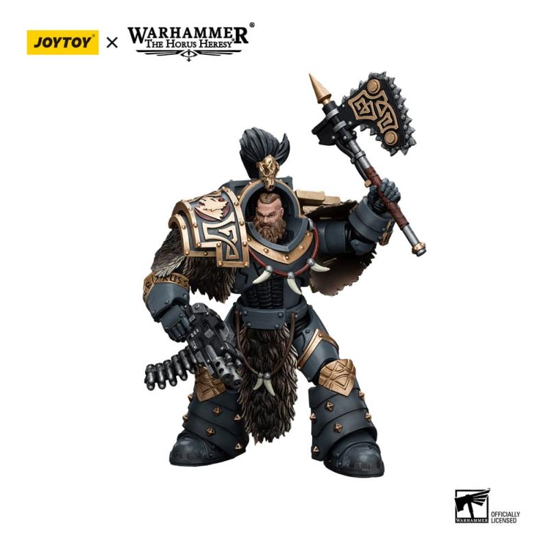 Warhammer The Horus Heresy Action Figure 1/18 Space Wolves Varagyr Wolf Guard Squad Varagyr Terminat