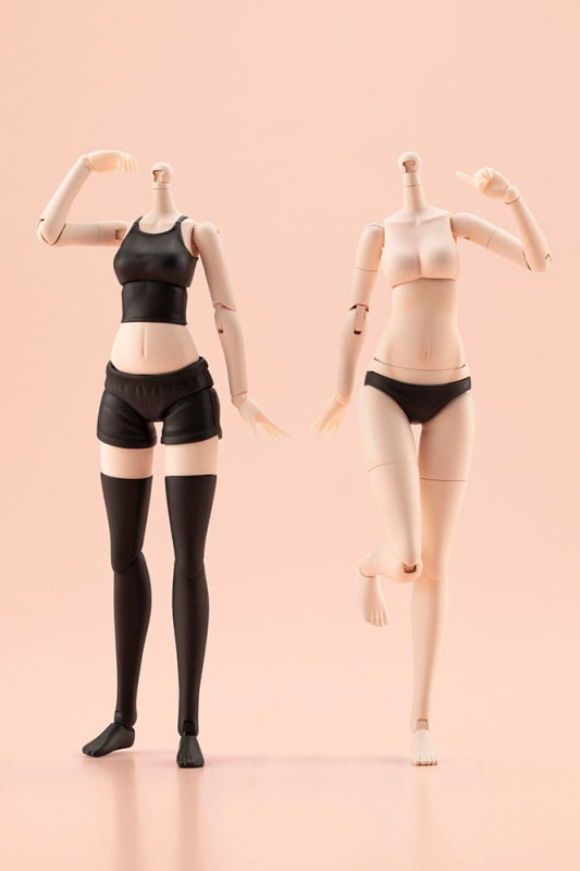 Sousai Shojo Teien Accessory Set for 1/10 Action Figures Dress Up Body Body Color C Size S 3