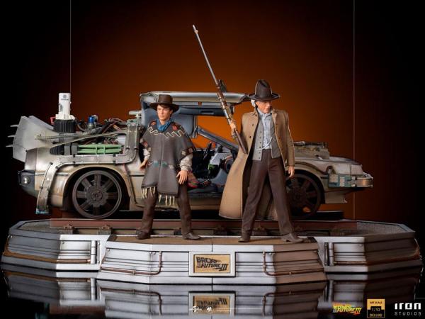 Back to the Future III Art Scale Statues 1/10 Full Set Deluxe 57 cm 5