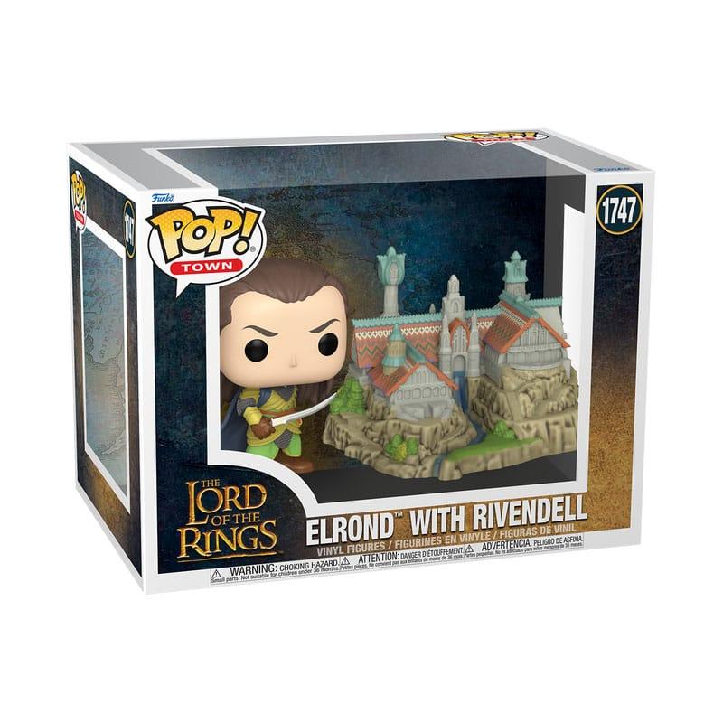 The Lord of the Rings POP! Town Vinyl Figure Elrond & Rivendell 9 cm 1