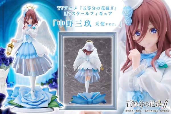 The Quintessential Quintuplets PVC Statue 1/7 Miku Nakano: Angel Ver. 27 cm