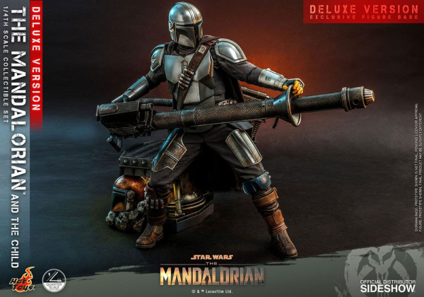 Star Wars The Mandalorian Action Figure 2-Pack 1/4 The Mandalorian & The Child Deluxe 46 cm 3