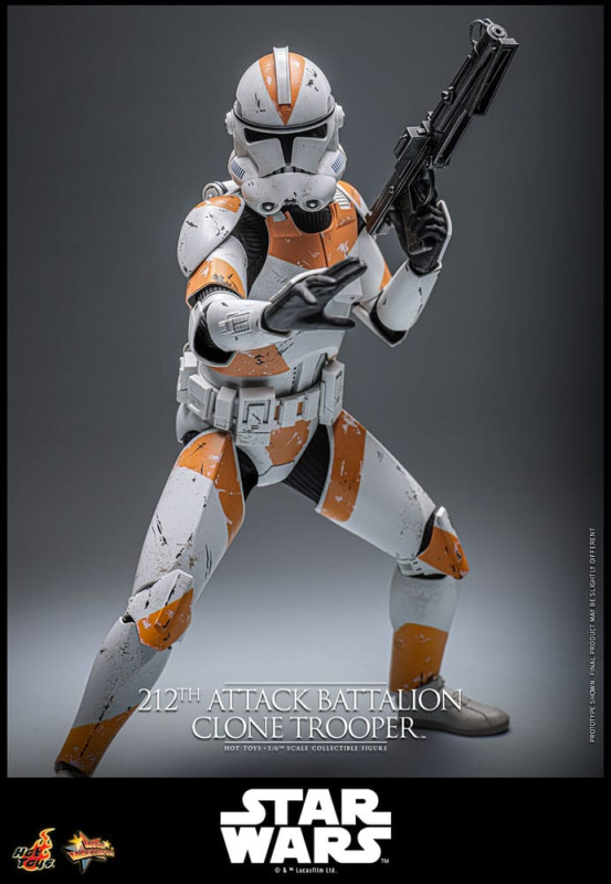 Star Wars: The Clone Wars Action Figure 1/6 212th Attack Battalion Clone Trooper 30 cm 3
