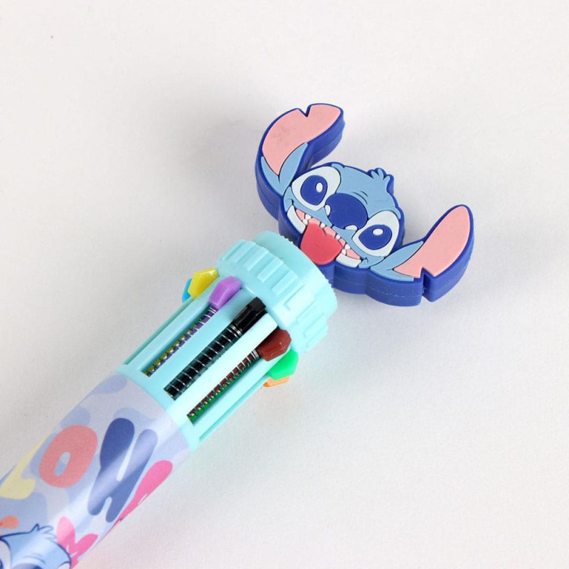 Loli & Stitch Multicoloured ball pens Display (16) 2