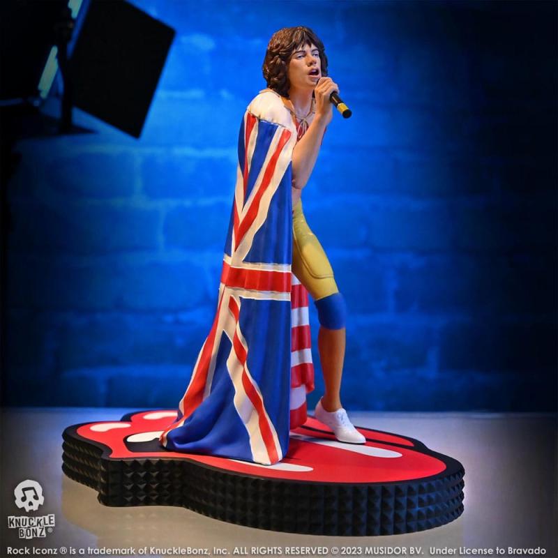 The Rolling Stones Rock Iconz Statue Mick Jagger (Tattoo You Tour 1981) 22 cm