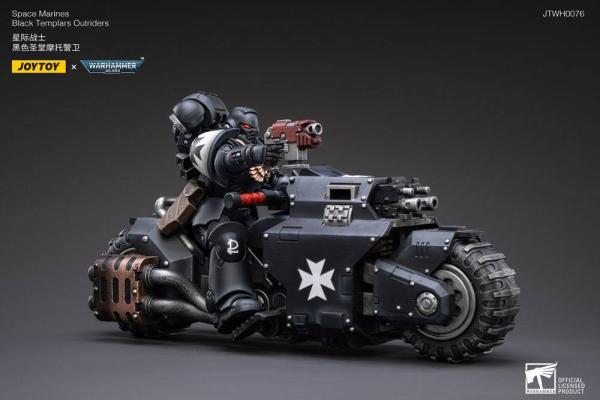 Warhammer 40k Vehicle 1/18 Black Templars Outrider Bike 22 cm 6