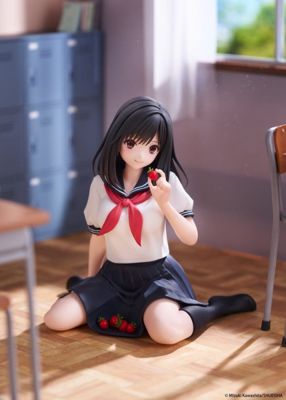 Strawberry 100% Desktop Cute PVC Figure Aya Tojo (School uniform Ver.) 13 cm 1