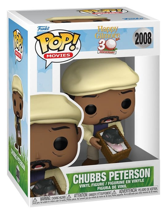 Happy Gilmore 2 POP! Movies Vinyl Figure Chubbs Peterson 9 cm 1