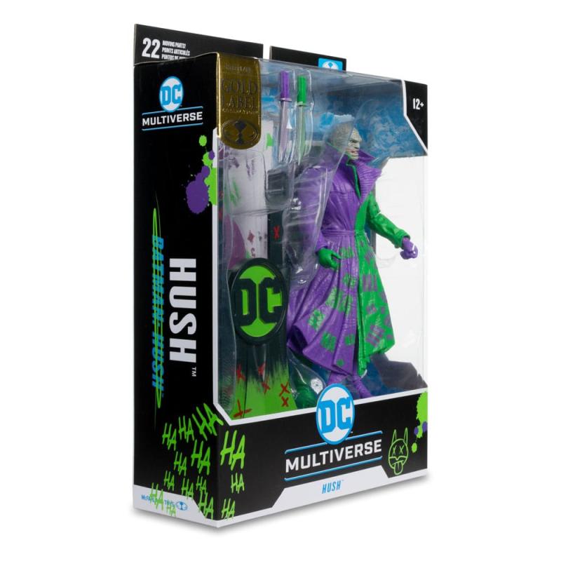 DC Multiverse Action Figure Hush (Batman: Hush) Jokerized (Gold Label) 18 cm