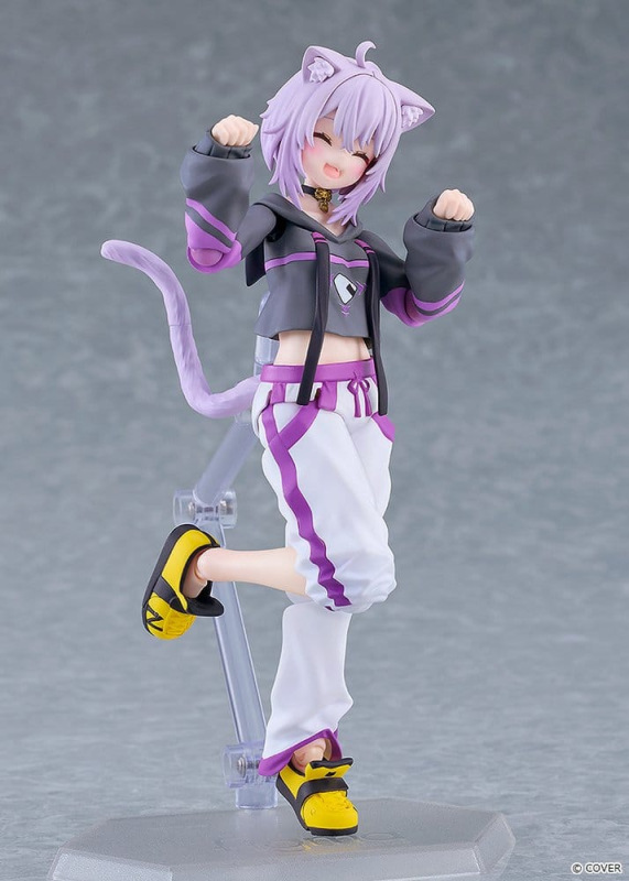 Hololive Production figma Action Figure Nekomata Okayu 14 cm 8