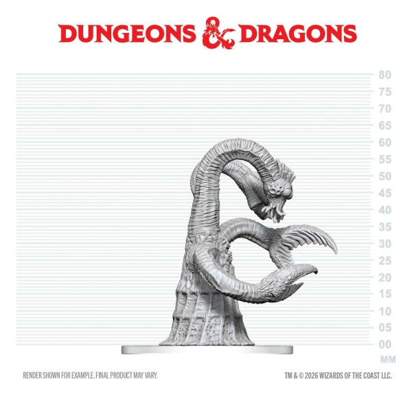 Dungeons & Dragons Nolzur's Marvelous Miniatures Unpainted Miniature Yithian 14 cm 3