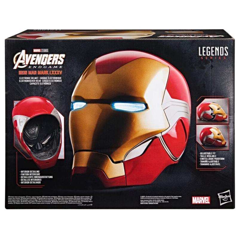 Avengers: Endgame Marvel Legends Series Electronic Helmet Iron Man Mark LXXXV 12