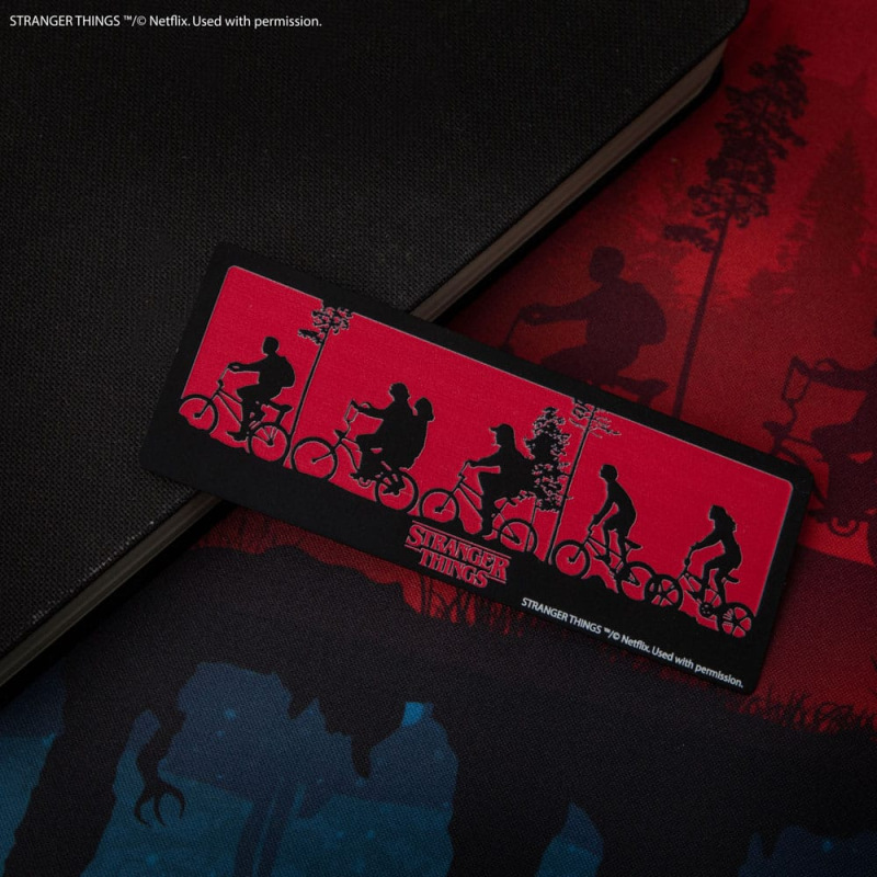 Stranger Things Bookmark Silhouette Metal 1
