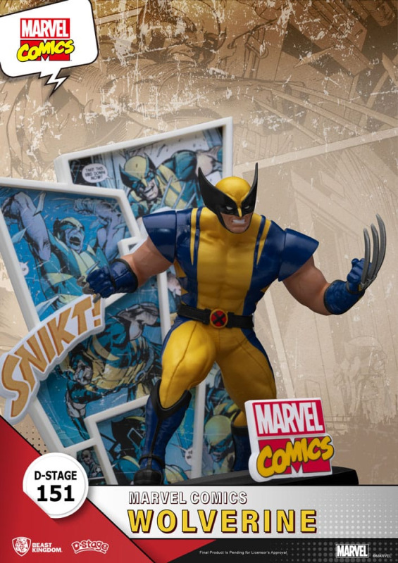 Marvel D-Stage PVC Diorama Wolverine 16 cm 3