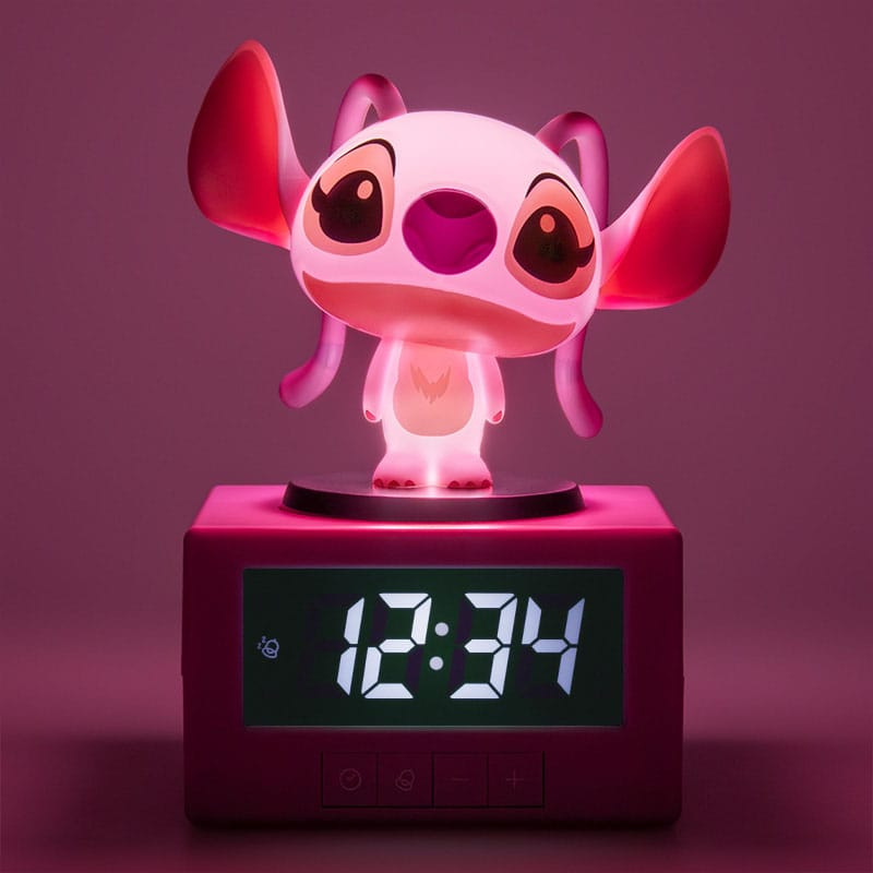 Lilo & Stitch Icon Alarm Clock Angel 12 cm 5