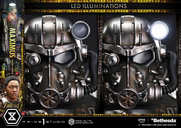 Fallout Real Elite Masterline Statue 1/4 Maximus Power Armor 67 cm 5