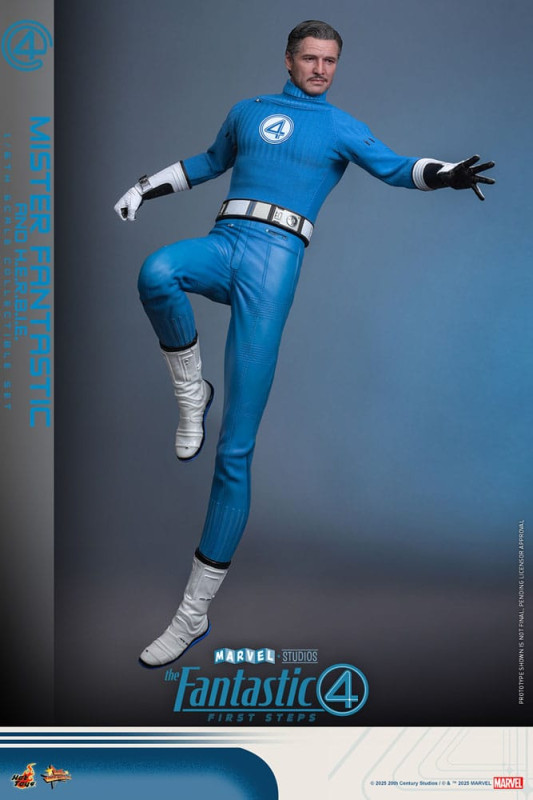 The Fantastic Four: First Steps Movie Masterpiece Action Figure 2-Pack 1/6 Mister Fantastic & H.E.R. 10
