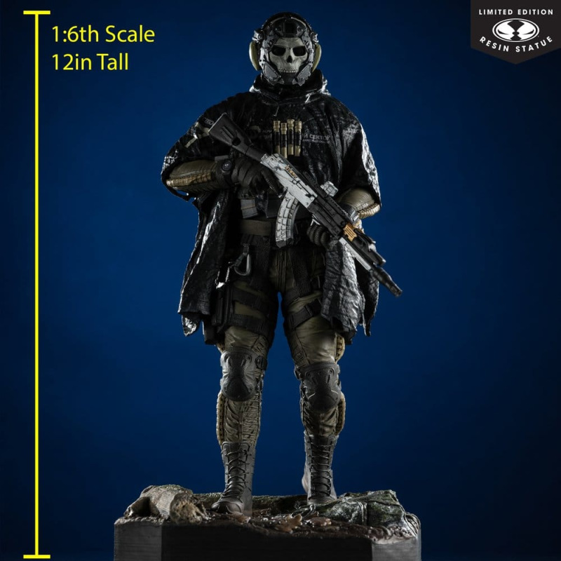Call of Duty: Modern Warfare 4 Statue 1/6 Ghost 32 cm 4