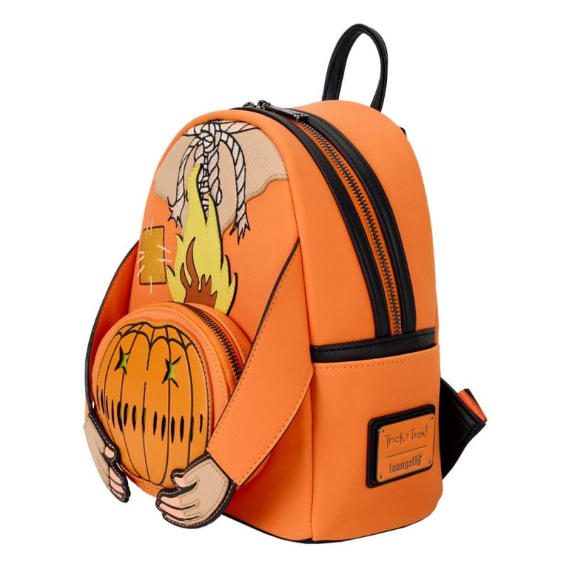 Trick R Treat by Loungefly Mini Backpack Flaming Head