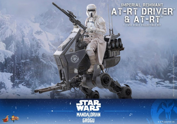 Star Wars: The Mandalorian & Grogu Movie Masterpiece Action Figure Set 1/6 Imperial Remnant AT-RT Dr 11
