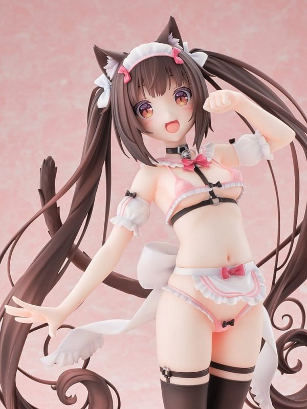 Nekopara PVC Figure 1/5.5 Chocola Micro Bikini Maid -STD Edition- 30 cm 10