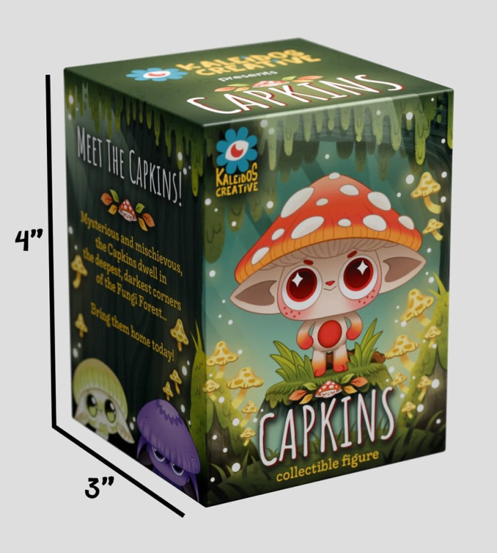 Capkins Mini Figures S1 7 cm Blind Box Display (6) 8
