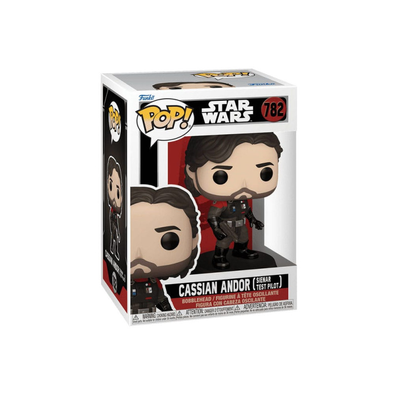 Star Wars: Andor POP! TV Vinyl Figures Cassian Andor (Sienar Test Pilot) w/chase 9 cm Assortment (6) 3