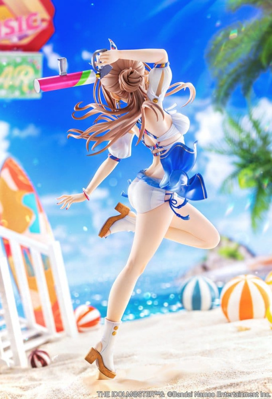 The Idolmaster Gakuen PVC Figure 1/7 Himesaki Rinami Kimi to Semi Blue Ver. 27 cm 14