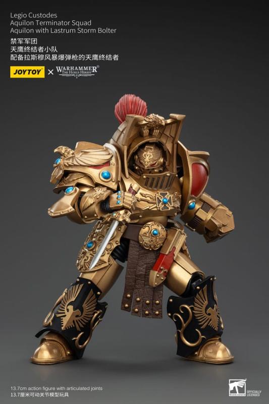 Warhammer The Horus Heresy Action Figure 1/18 Legio Custodes Aquilon Terminator Squad Aquilon with L 5