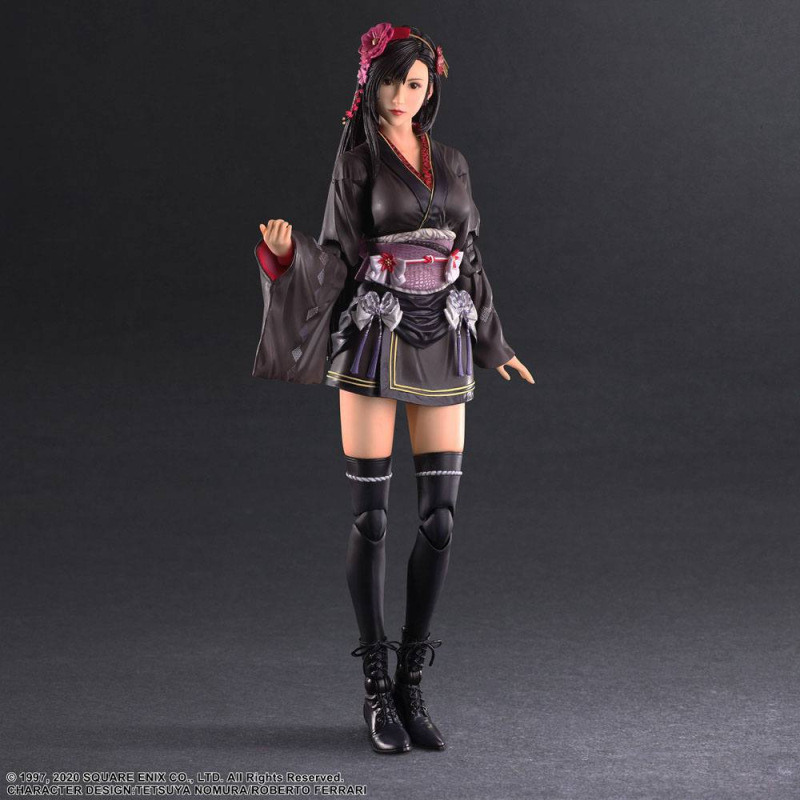 Final Fantasy VII Remake Play Arts Kai Action Figure Tifa Lockhart Exotic Dress Ver. 25 cm 7