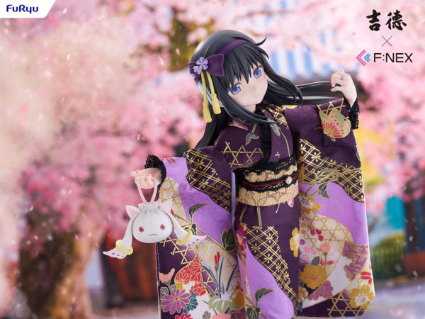 Puella Magi Madoka Magica F:NEX PVC Statue 1/4 Rebellion Homura Akemi Japanese Doll 45 cm 7