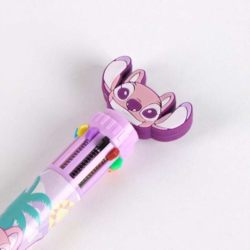 Loli & Stitch Multicoloured ball pens Display (16) 3