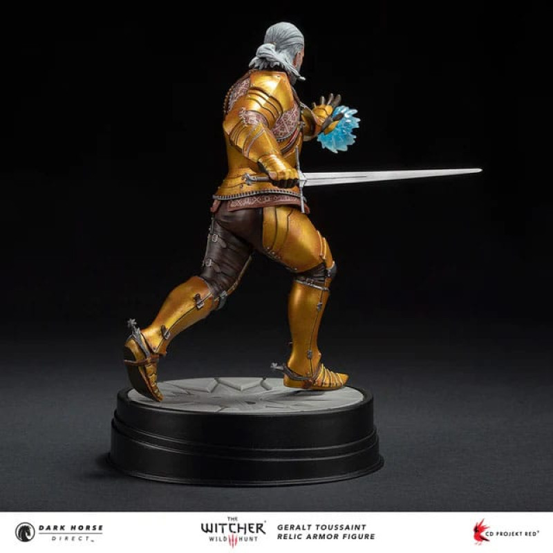 The Witcher 3 PVC Statue Geralt Toussaint Relic Armor 20 cm 10