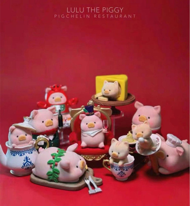Lulu Blind Box Figures Assortment The Pigchelin Restaurant 5 cm (8)