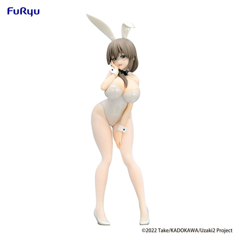 Uzaki-chan Wants to Hang Out! BiCute Bunnies PVC Statue Tsuki Uzaki White Pearl Ver. 29 cm 6