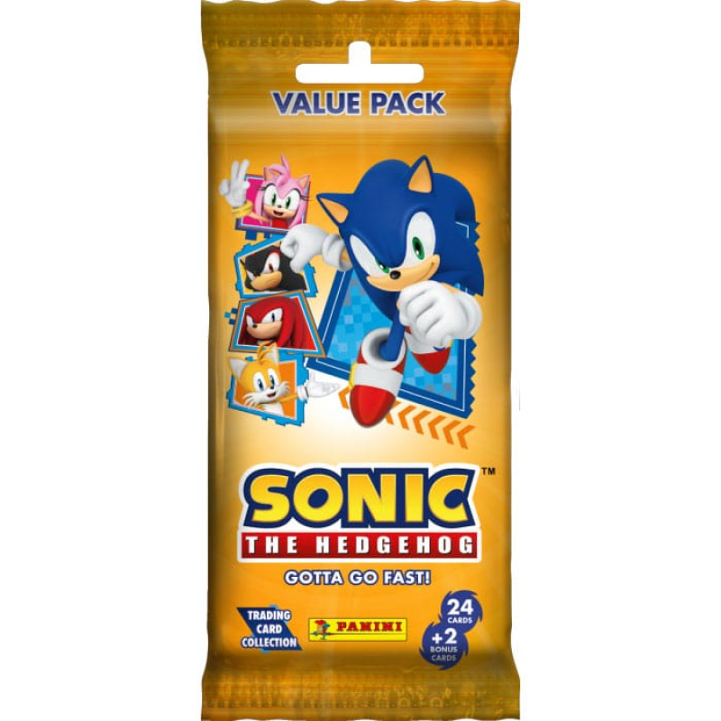 Sonic The Hedgehog - Gotta Go Fast! - Trading Cards Fat Packs Display (10) 1