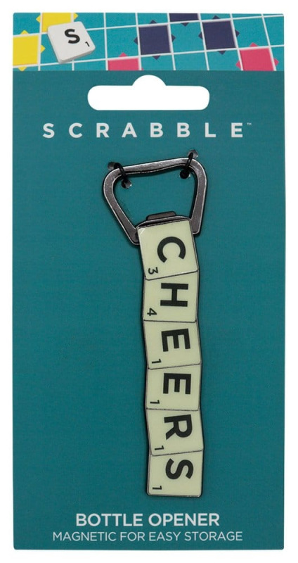 Scrabble Bottle Opener Magnetic Cheers 3