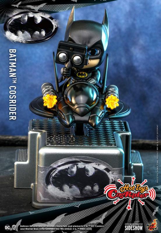 Batman Returns: Batman 13 cm with Sound & Light Up CosRider Mini Figure - Hot Toys