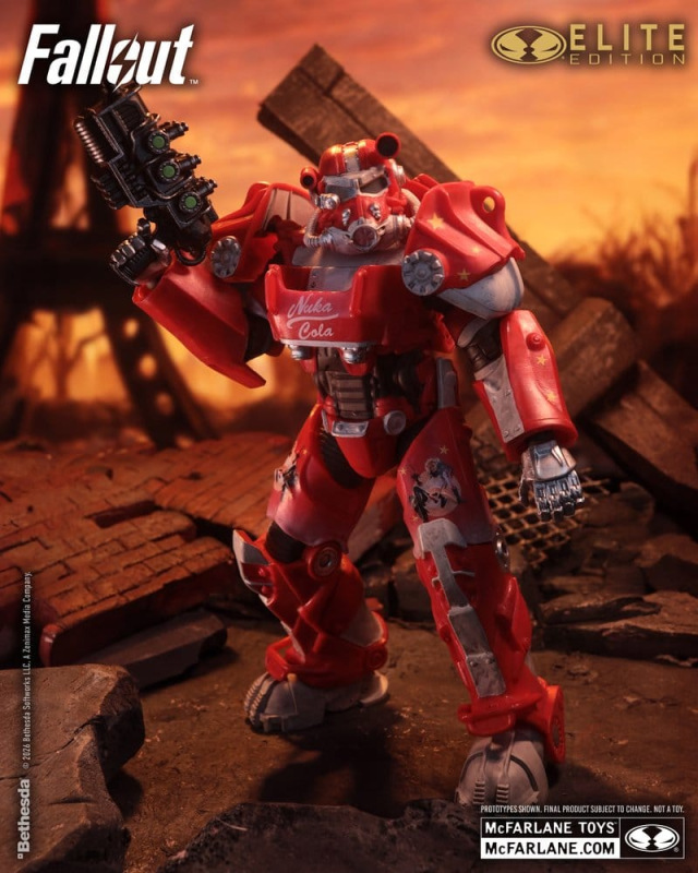 Fallout McFarlane Elite Edition Action Figure Fallout 76 Nuka Cola T-60 (Gold Label) 19 cm 9