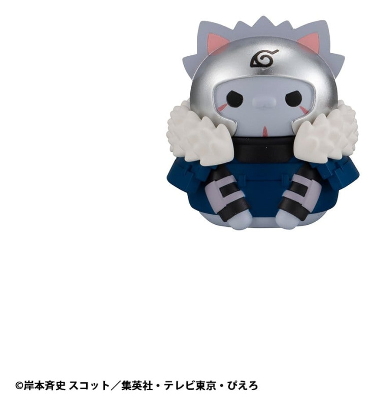 Naruto Shippuden Mega Cat Project Nyaruto! Mini Figures The bond between master and disciple ver. Bl 2