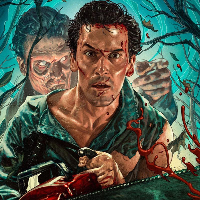 Evil Dead 2: Dead by Dawn Art Print Ash Williams 46 x 61 cm - unframed