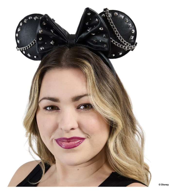 Minnie Mouse by Loungefly Ears Headband Studs & Chains 1