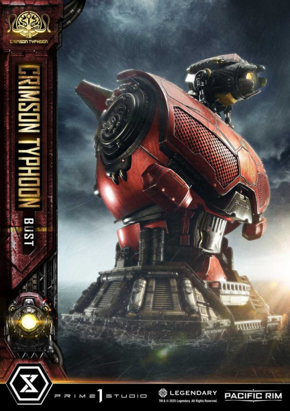 Pacific Rim Life Size Bust 1/1 Crimson Typhoon Deluxe Version 103 cm 11