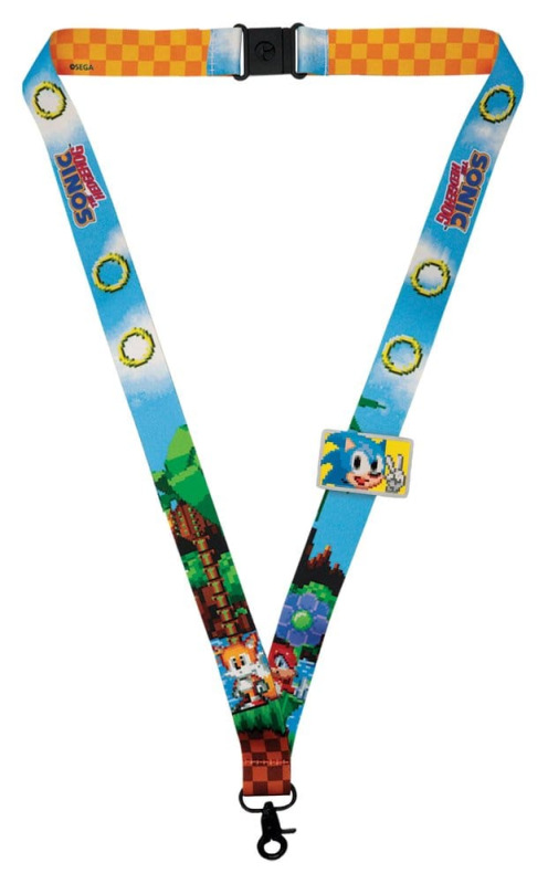 Sonic The Hedgehog Lanyard & Pin Badge Set 1