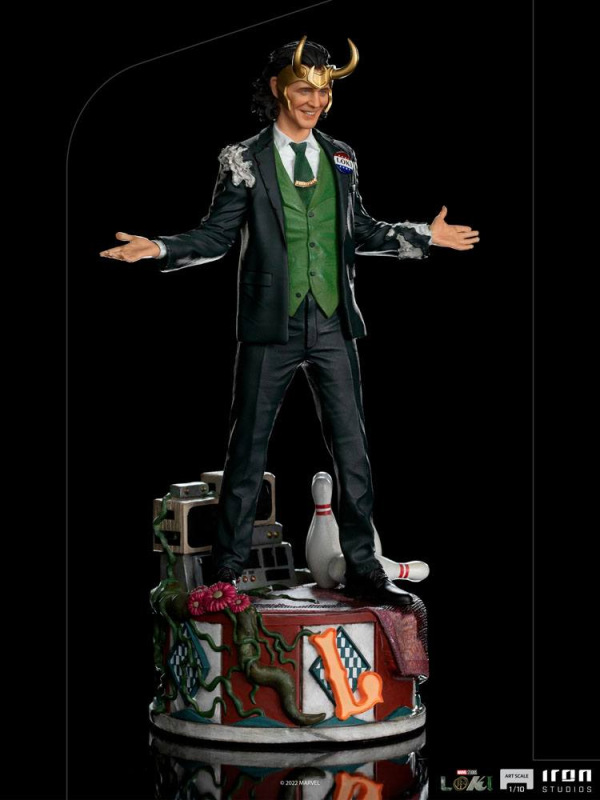 Loki Art Scale Statue 1/10 Loki President Variant 25 cm 4