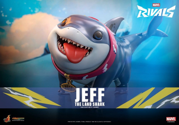 Marvel Rivals Videogame Masterpiece Series Action Figure Jeff the Land Shark 11 cm 2