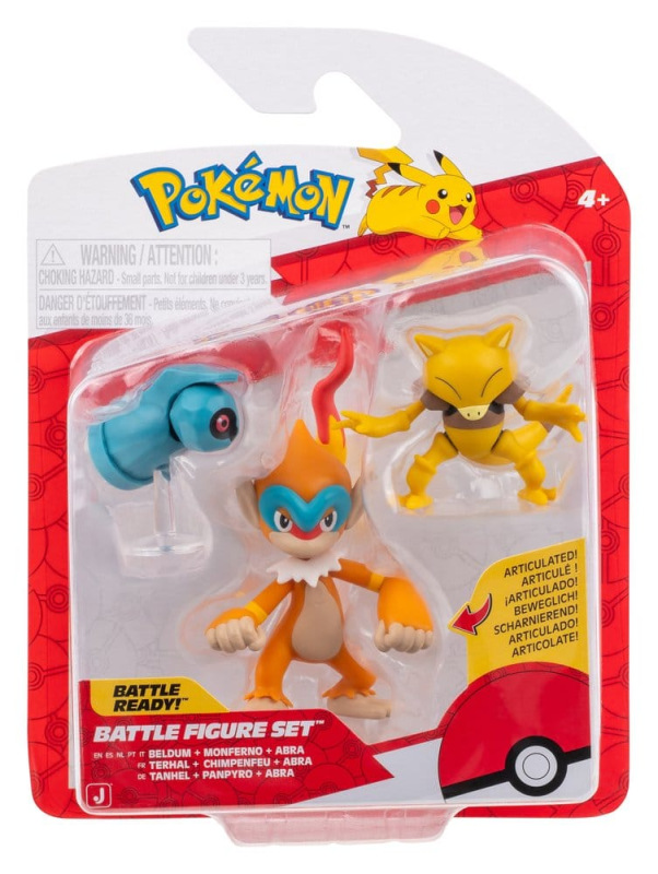 Pokémon Battle Figure Action Figures 3-Pack ver. 25 Assortment (4) 14