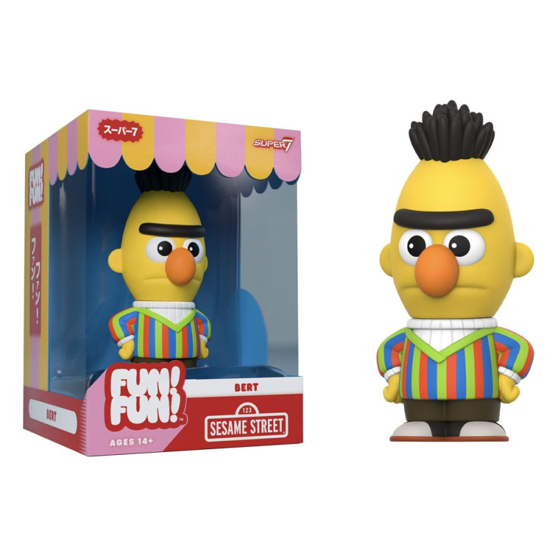 Sesame Street FUN! FUN! Vinyl Action Figure Wave 02 Bert 13 cm 5