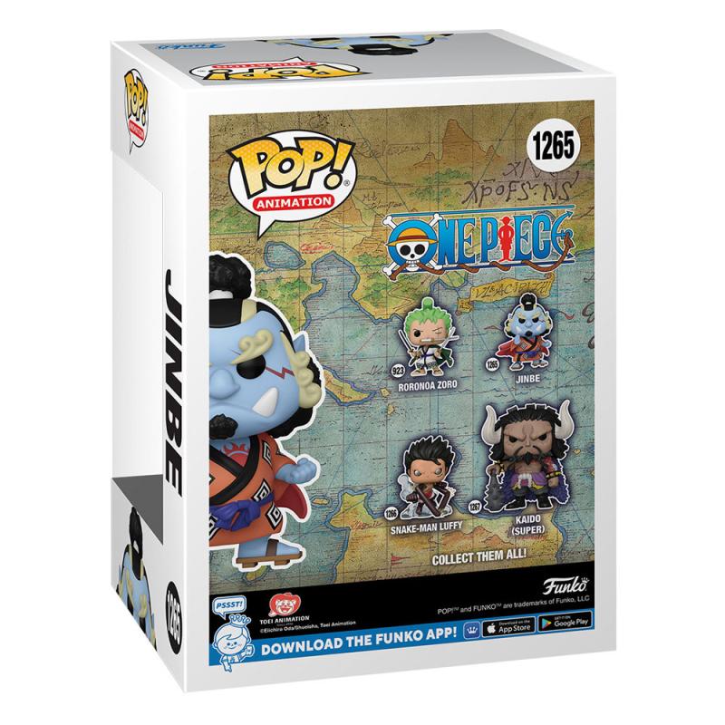 One Piece POP! TV Vinyl Figures Jinbe 9 cm Assortment (6)